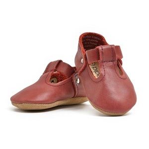 Piper Finn - Burgundy - T-Strap Mary Jane - Size 4